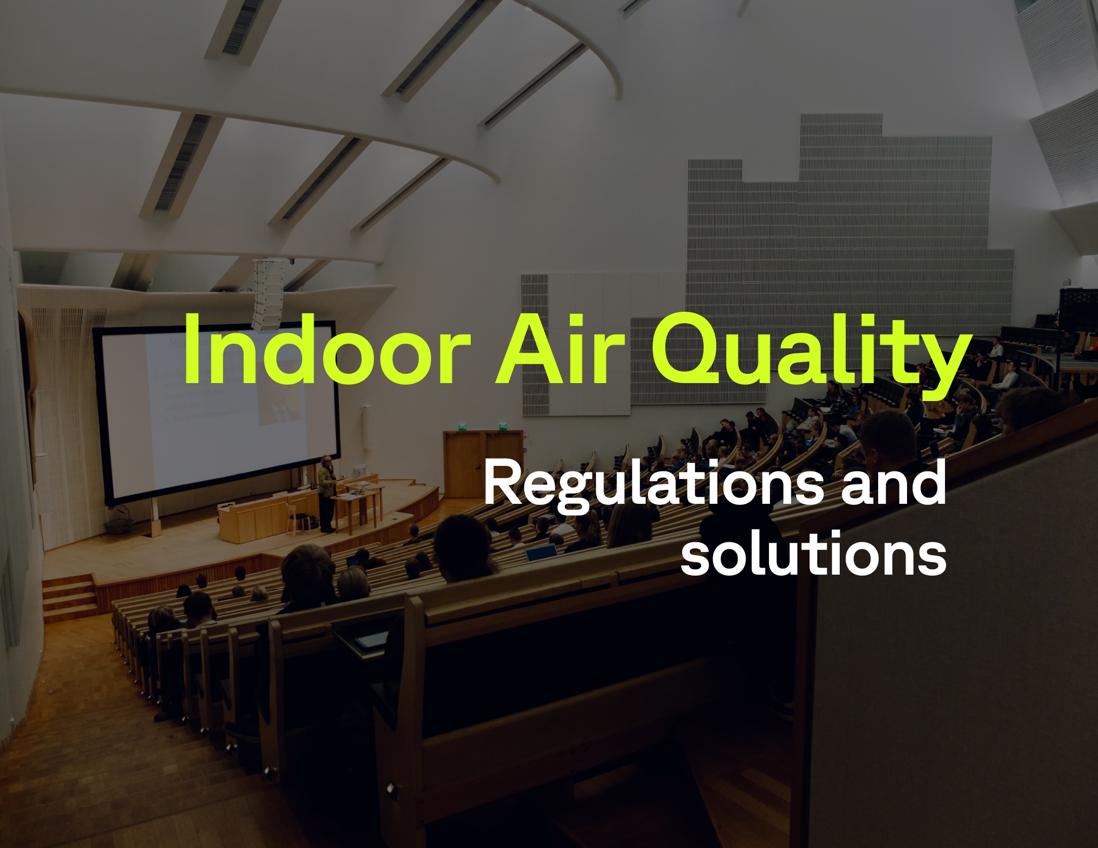 indoor air quality regulations in the UK