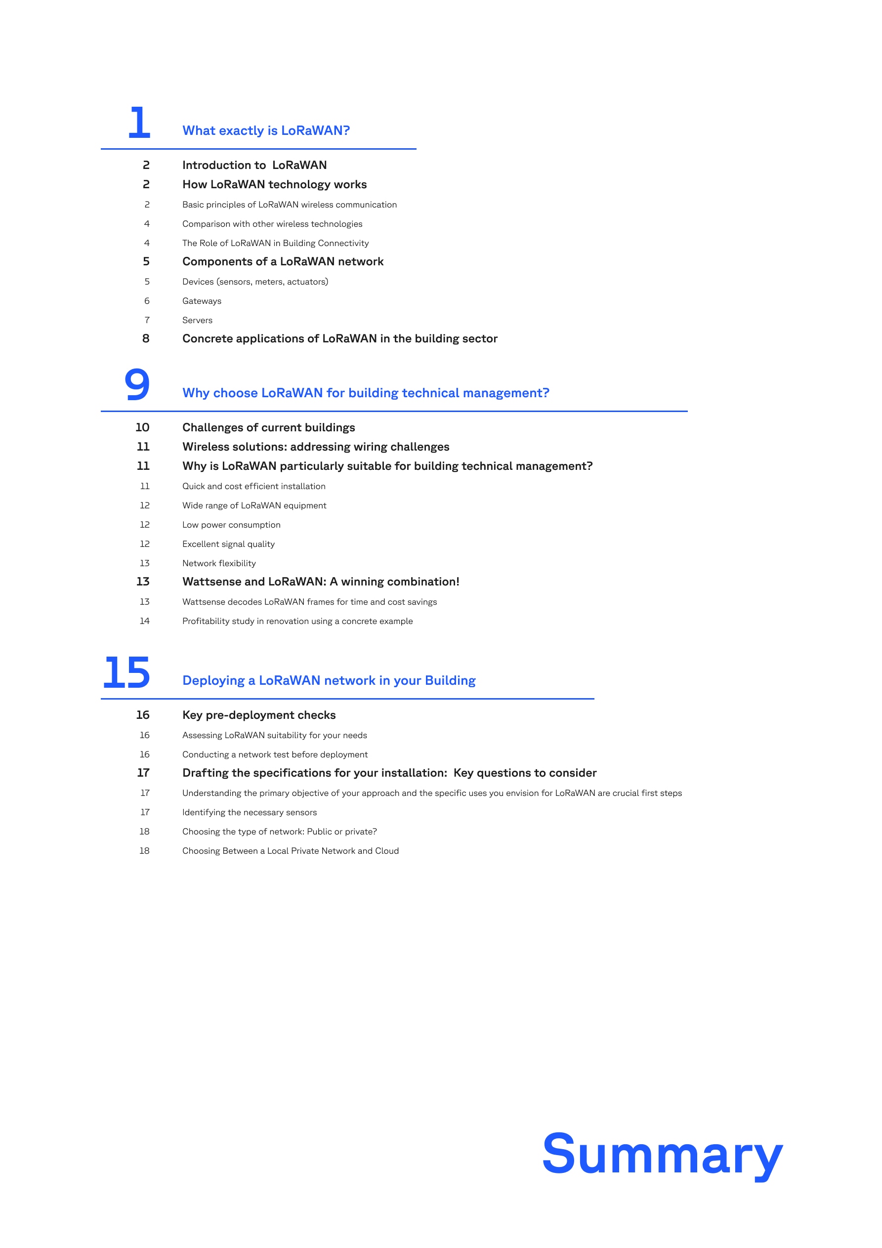 What's in this document?