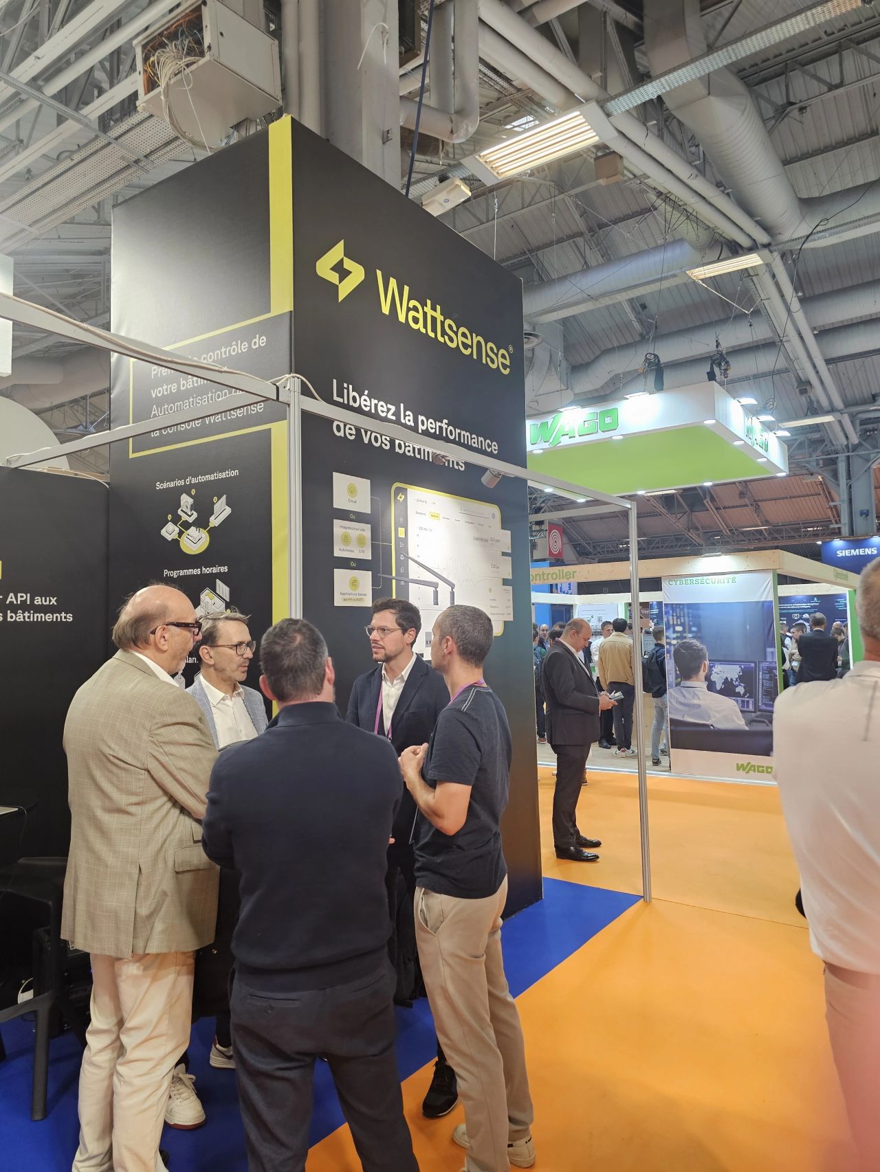 IBS 2025 smart building boot wattsense