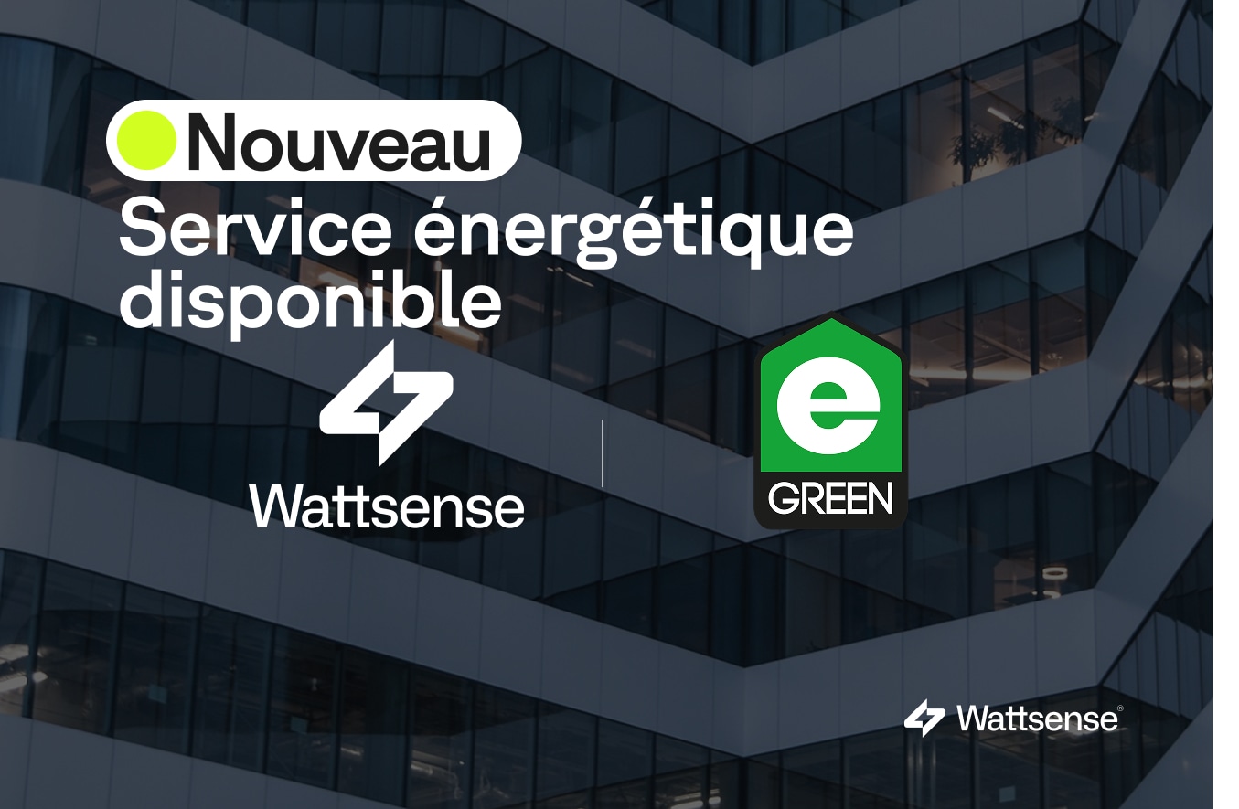 egreen nouveau service chez wattsense
