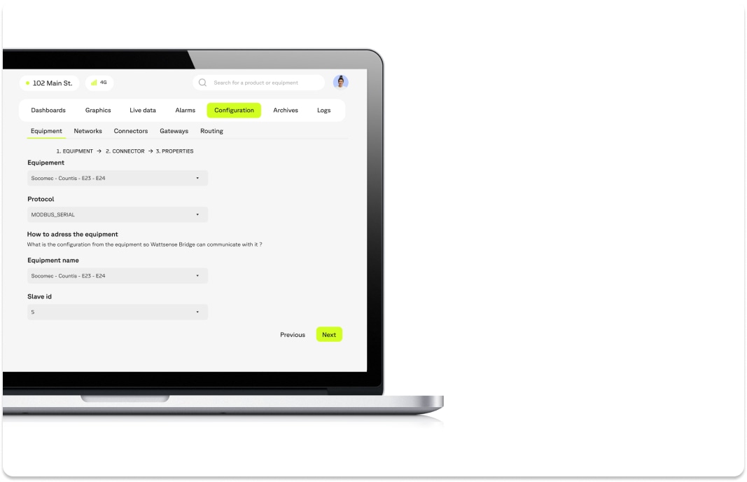Maud Guery améliore l'experience utilisateur de la console Wattsense